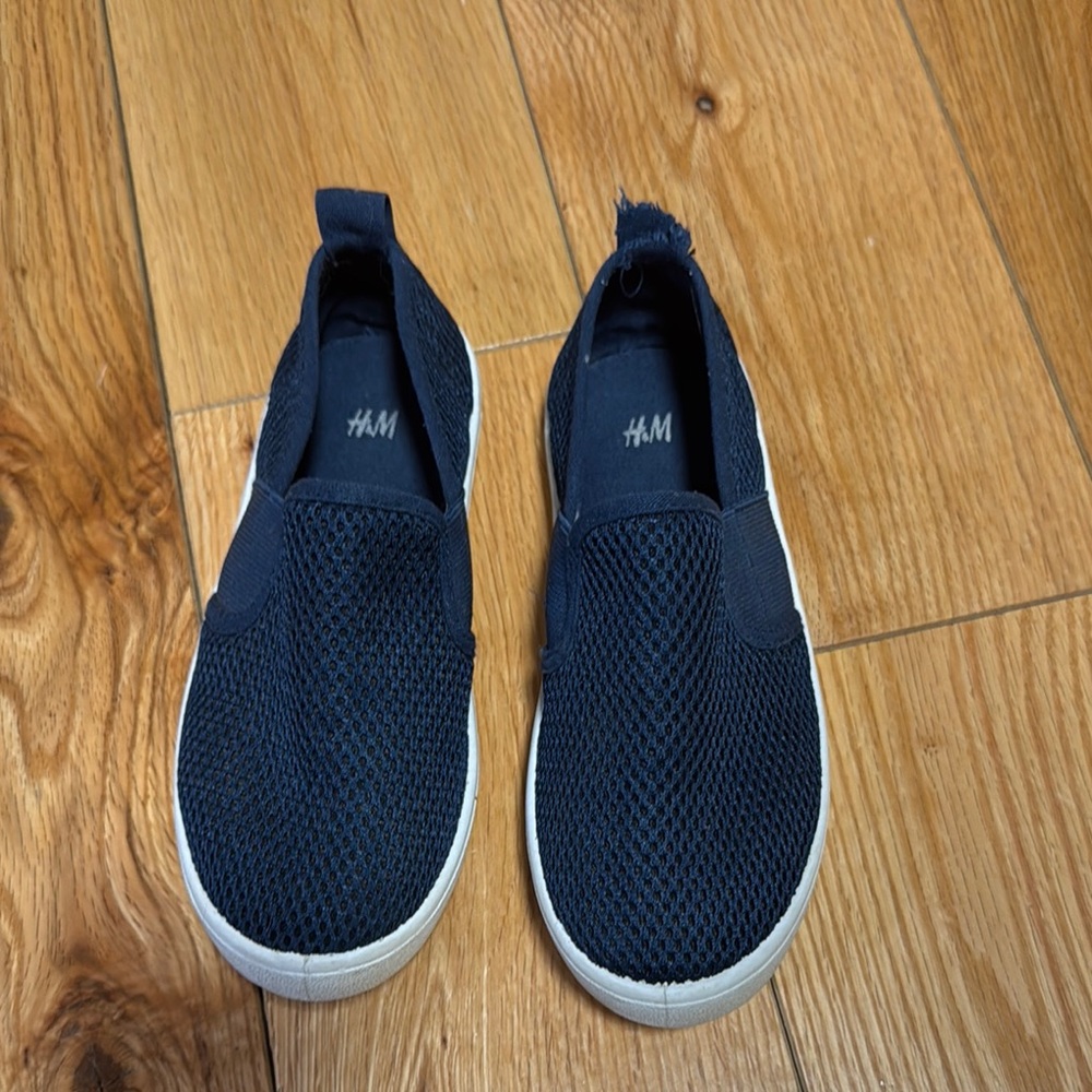 H&M Kids Navy Blue Slip-On Shoes